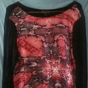 Snakeskin Pattern top